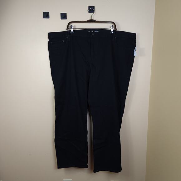 Old Navy Athletic Taper Built-In Flex Black Jeans Size 52x30 - Picture 1 of 11